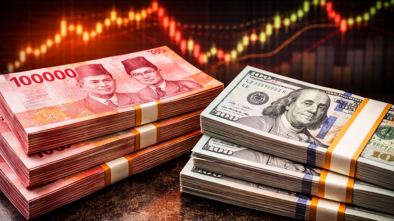 Kurs Rupiah di Bawah Tekanan, Dolar AS Mendekati Rp17.000 di Tengah Dinamika Global